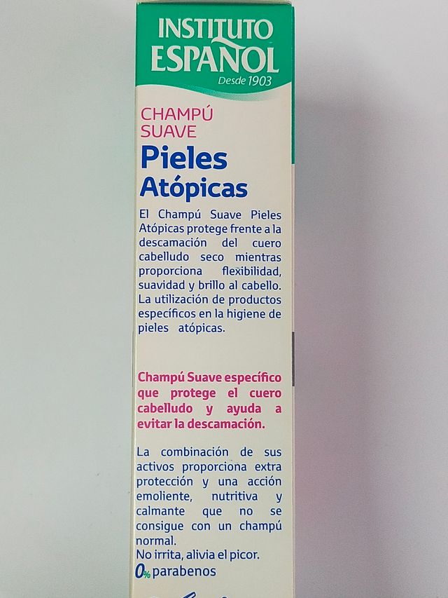 PIELES ATOPICAS CHAMPÚ SUAVE