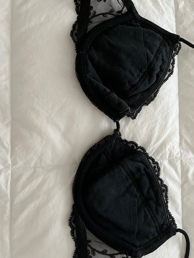 Reggiseno nero donna la perla