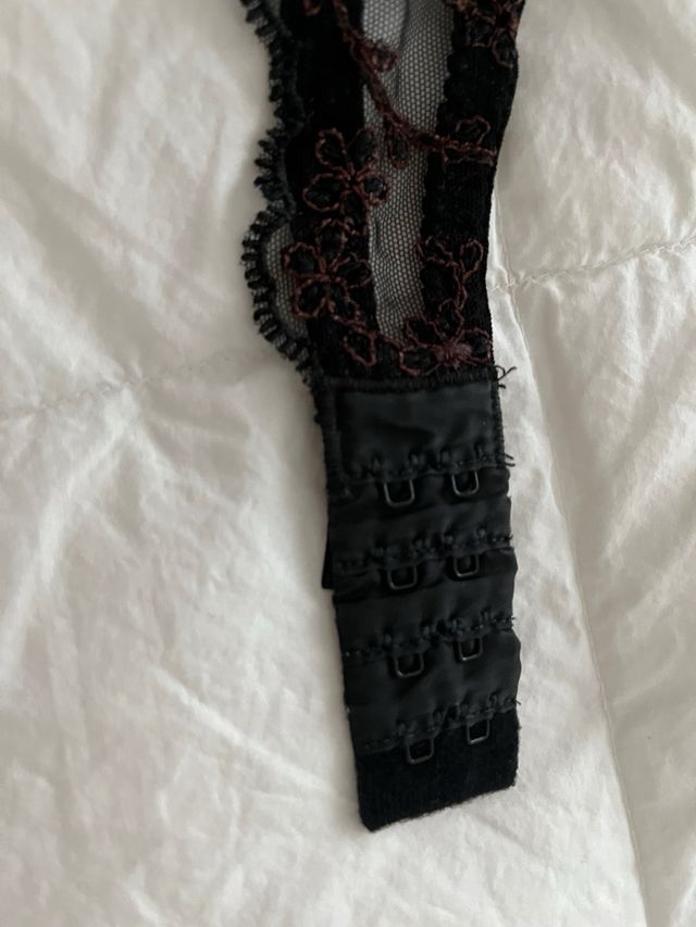 Reggiseno nero donna la perla