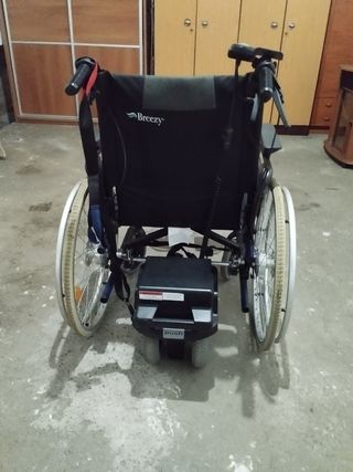 Silla ruedas con motor