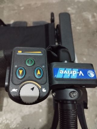 Silla ruedas con motor