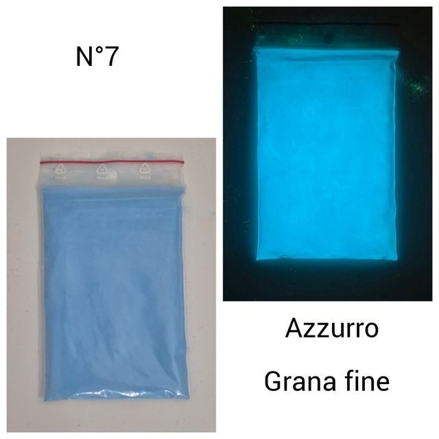 Pigmenti fosforescenti 3 buste da 150gr