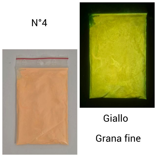 Pigmenti fosforescenti 3 buste da 150gr