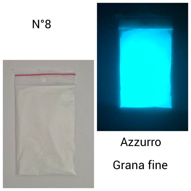 Pigmenti fosforescenti 3 buste da 150gr