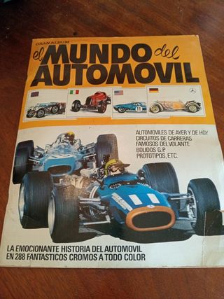 Album cromos antiguo