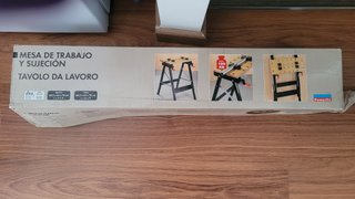 Mesa para bricolaje. Plegable. Carga máx.100 kgs.