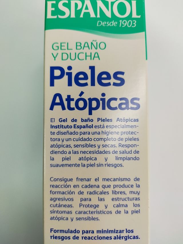 PIELES ATOPICAS GEL BAÑO Y DUCHA