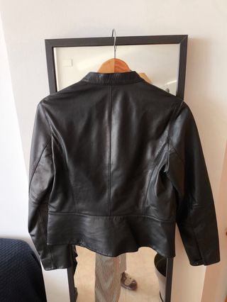 Cazadora de piel mujer

