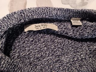 Jersey de punto azul talla M nuevo Jack 