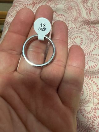 Anillos dorado y plateado tallas grande