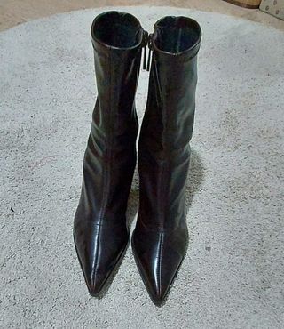 Botines marron chocolate