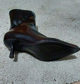 Botines marron chocolate