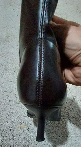 Botines marron chocolate