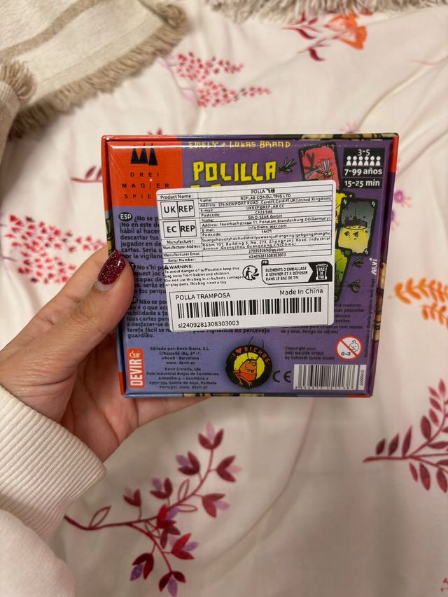 Polilla tramposa juego mesa 