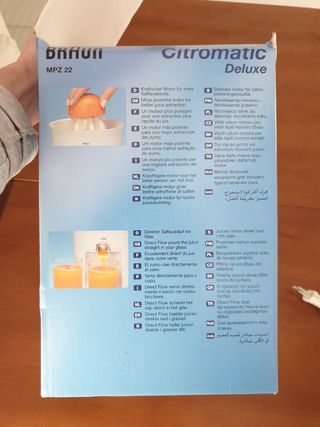 Exprimidor eléctrico