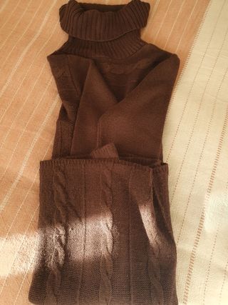 Vestido de lana.