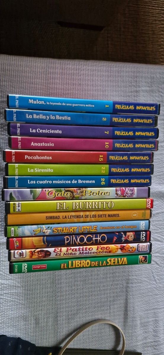 peliculas infantiles colección dvd