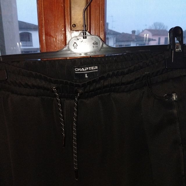 Pantalone nero uomo