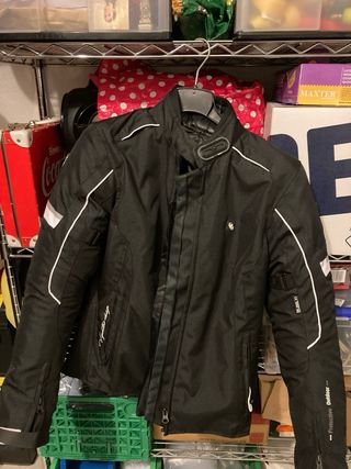 Chaqueta de moto mujer