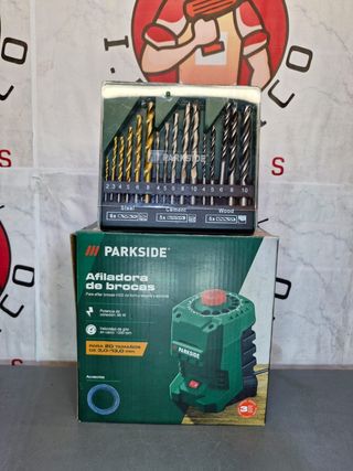 Afilador Brocas y Set Brocas Parkside