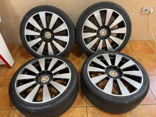 Llantas montadas en Audi con neumaticos seminuevos