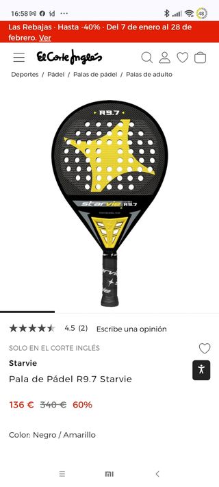 Raqueta de Pádel 