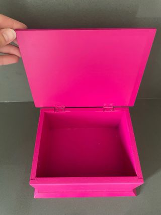 Cajita de madera artesanal