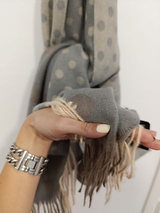 Pashmina mujer reversible 
