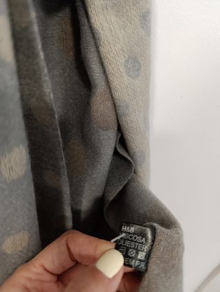 Pashmina mujer reversible 