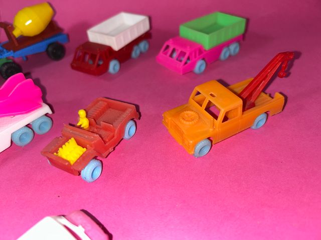 LOTE COCHES CAMIONES GRUAS ROVER VW ESCARABAJO VAM