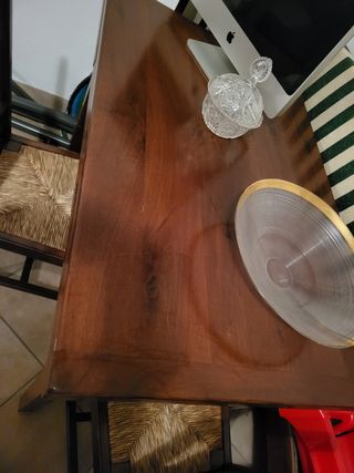 Tavolo legno di noce allungabile