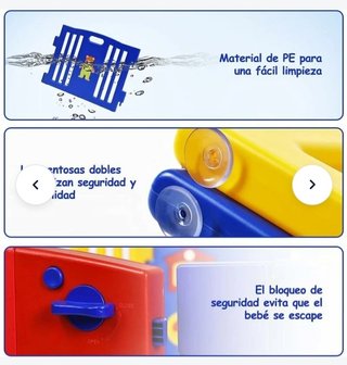 Parque de bebé XXL 8 piezas
