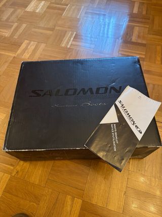 Botas salomon unisex