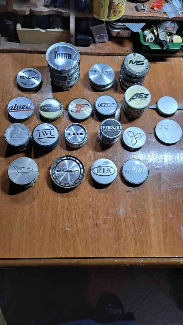 Tapas varias de llantas aluminio