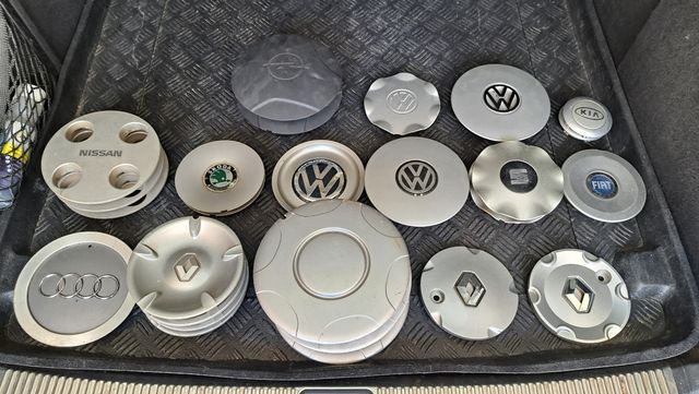 Tapas varias de llantas aluminio