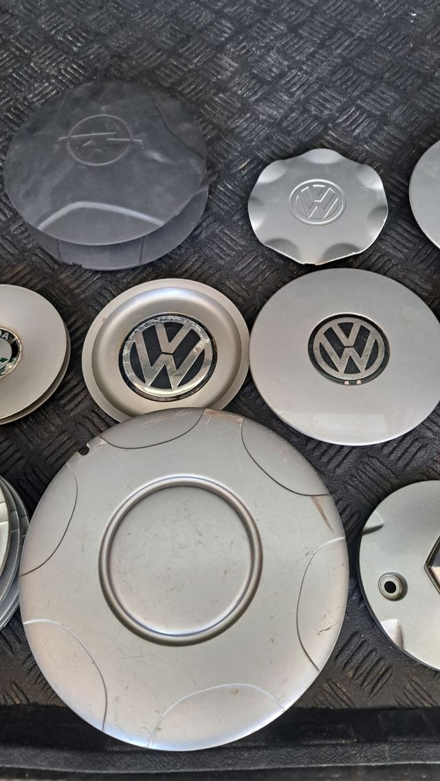 Tapas varias de llantas aluminio