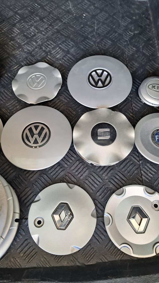 Tapas varias de llantas aluminio