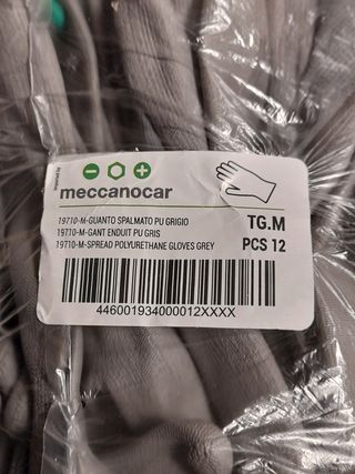  Guanti da lavoro 
pack of coated work gloves.