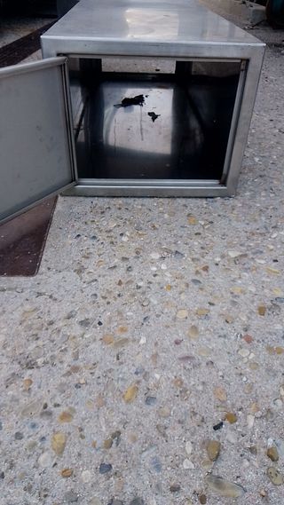 Cajón de acero inoxidable