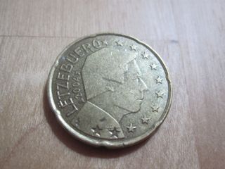 LOTE DE MONEDAS DE EURO LUXEMBURGO. 8 VALORES