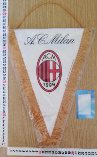 Gagliardetto A.C. Milan 1899 pennant anni 80 e 90