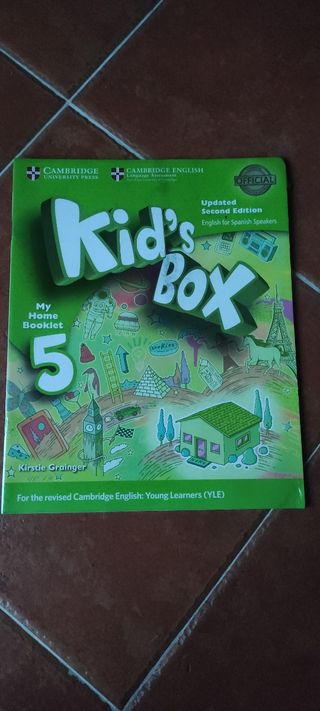 Kid's Box Level 5 Activity Book with CD ROM and My Home Booklet Updated English for Spanish Speakers