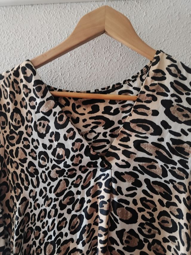 Camisa de leopardo de Stradivarius