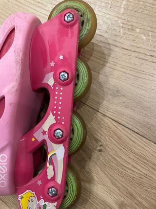 Pattini roller rosa