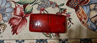 Plastica Rossa retronebbia faro ARIC