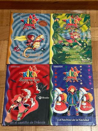 Kika Superbruja pack 4 libros