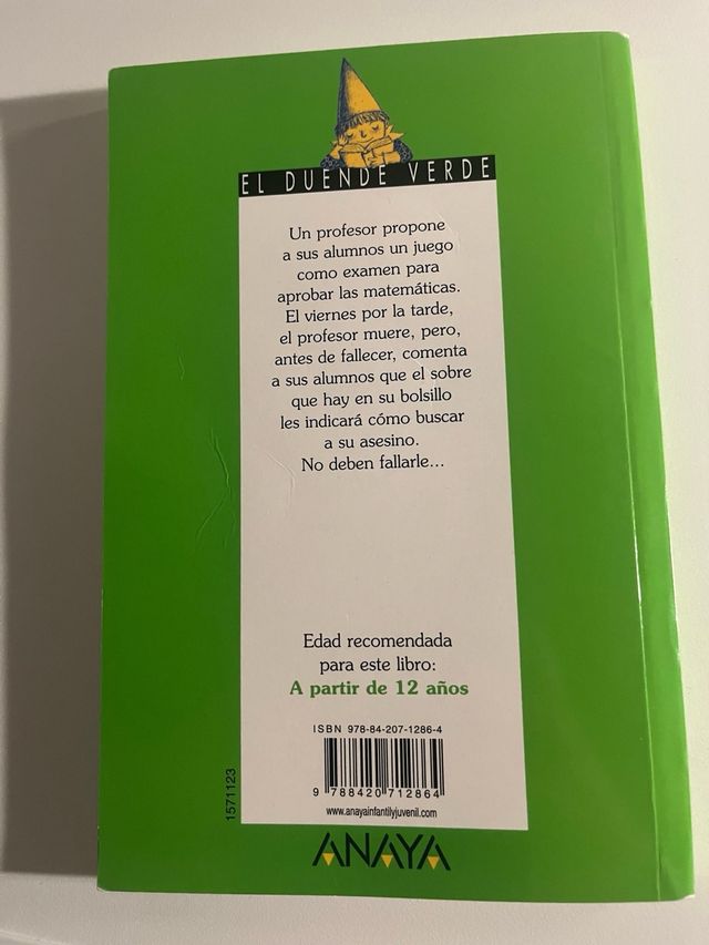 El asesinato del profesor de matematicas