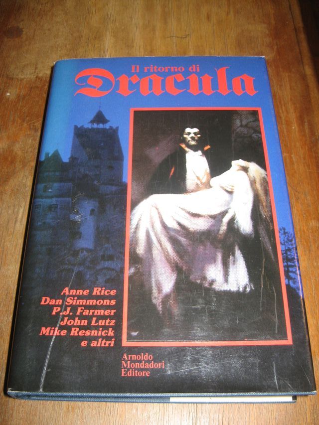 IL RITORNO DI DRACULA MONDADORI 1992 VAMPIRI LIBRO