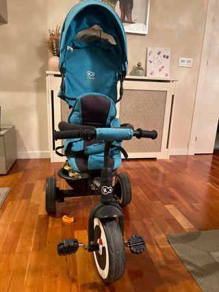 Silla de paseo triciclo Kinderkraft azul