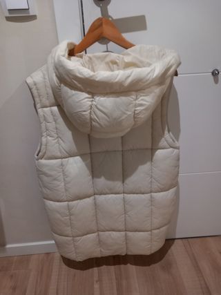 Chaleco plumas
